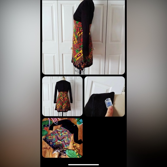 1960s Union Made Dress. - Picture 2 of 2